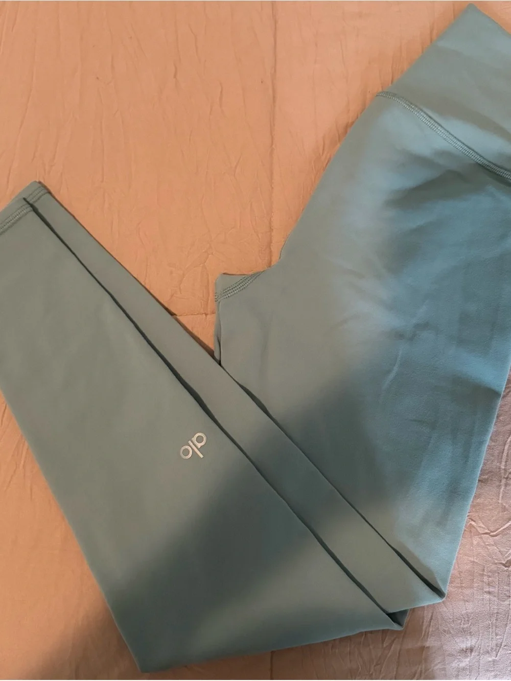 ALO Yoga Men’s Teal-Green Performance Joggers